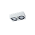 Box plafón de techo 2 luces Ar111 Led